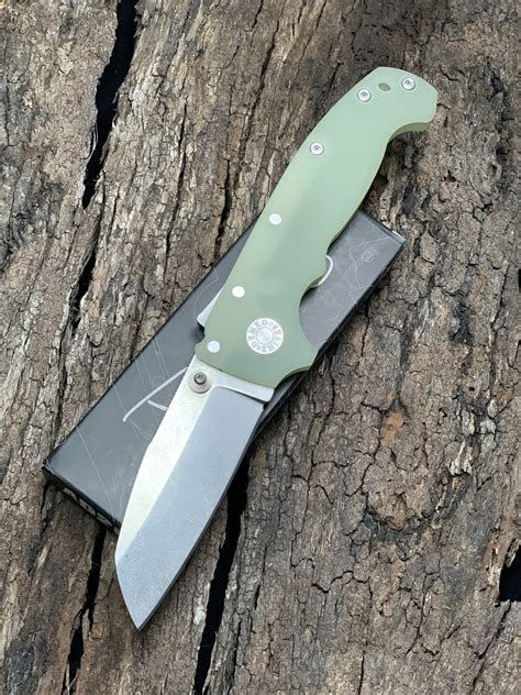 5 Shark Foot Shark Lock Exclusive <strong>Knife</strong> Jade Grivory (3" SW) Item #BHQ-138819 Our Price: $149. . Demko ad20s knife